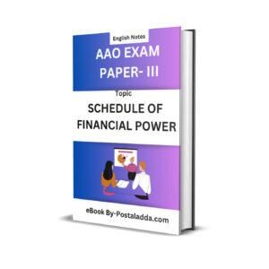 Schedule of Financial Powers