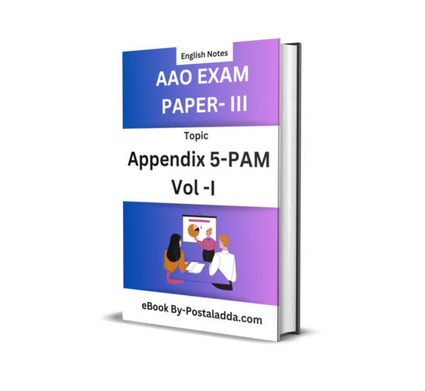 appendix 5-PAM_Vol_I Notes