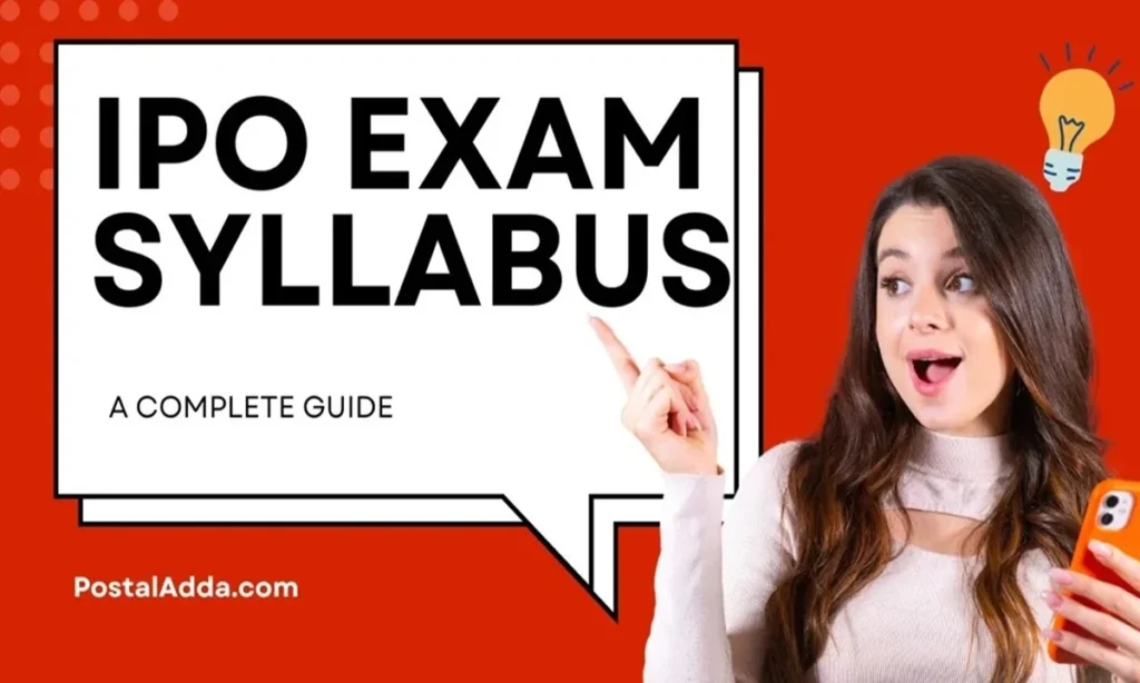 IPO Exam Syllabus