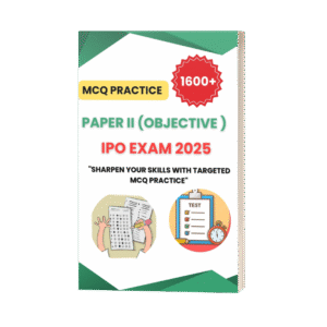 IPO PAPER 02 OBJECTIVE