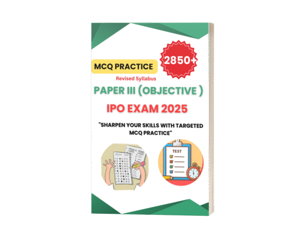 IPO PAPER 03 OBJECTIVE REVISED