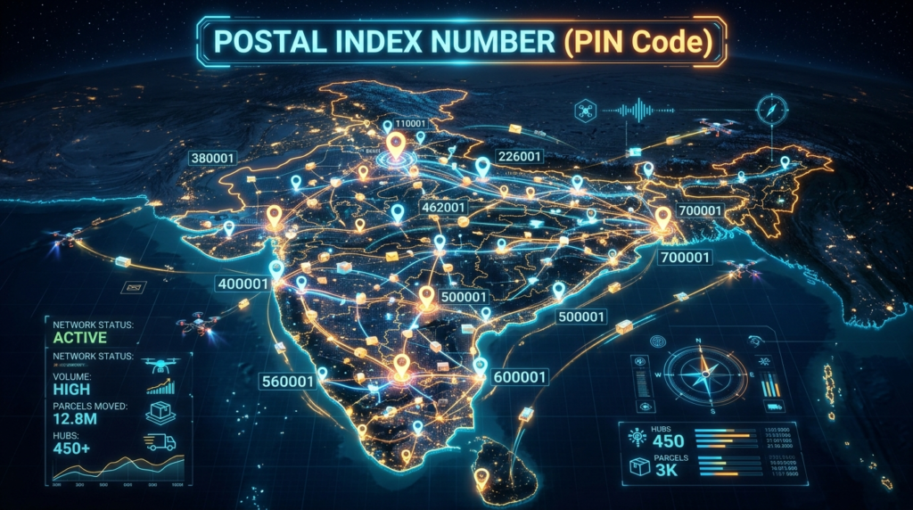 Postal Index Number (Pin Code)